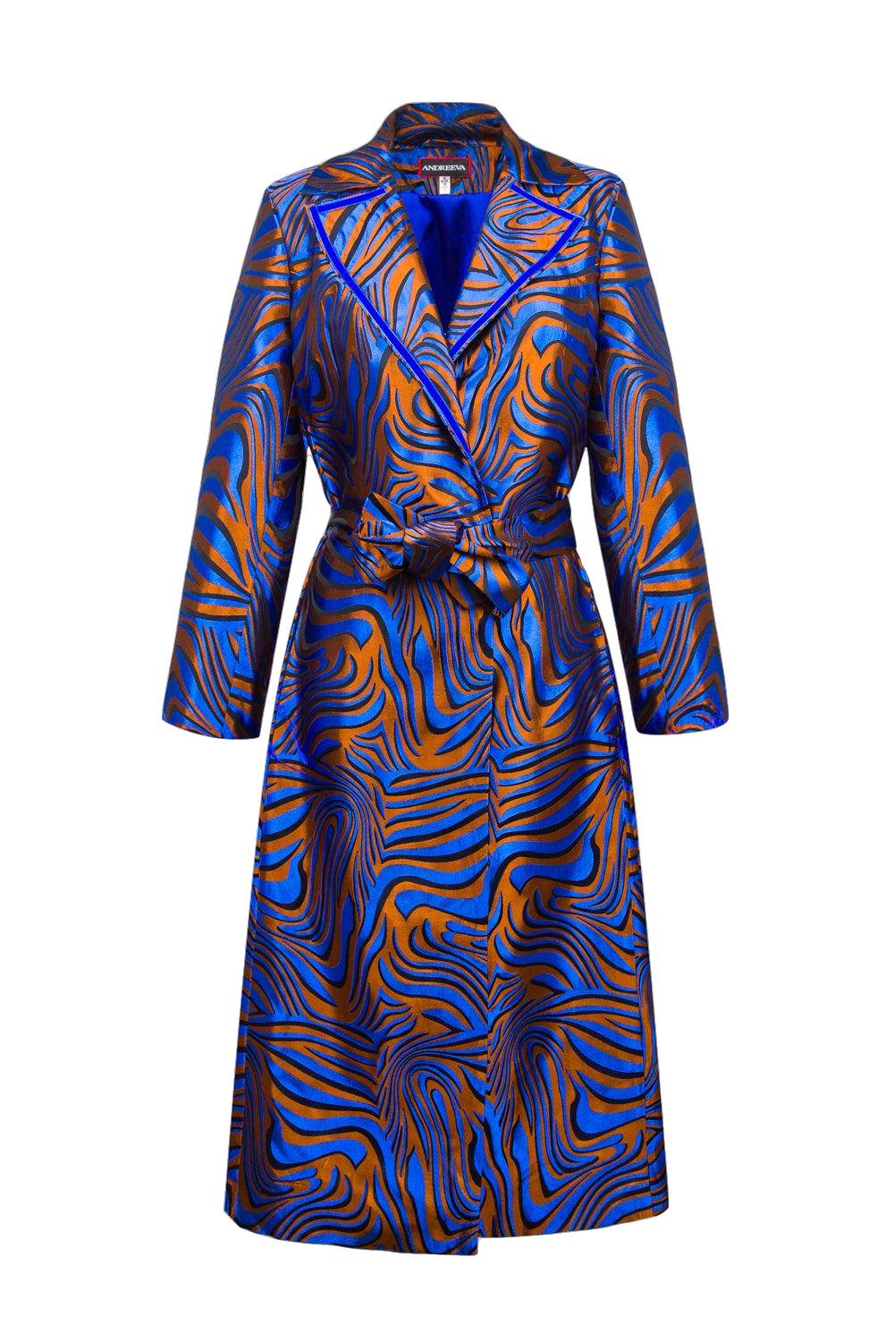 Blue Marilyn Coat № 23 von ANDREEVA