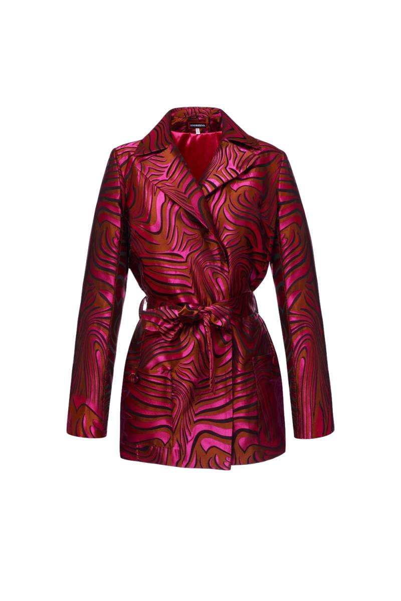 Raspberry Marilyn Jacket №23 - Pink - XL - ANDREEVA - Blazers von ANDREEVA