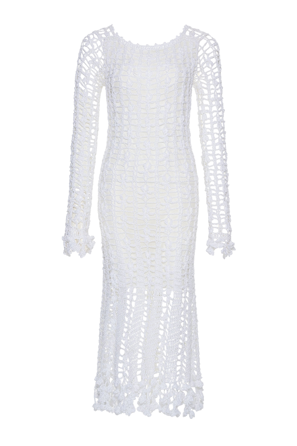 Vanilla White Midi Dress - White - M - ANDREEVA - Midi dresses Vanilla White Midi Dress - White - M - ANDREEVA - Midi dresses von ANDREEVA