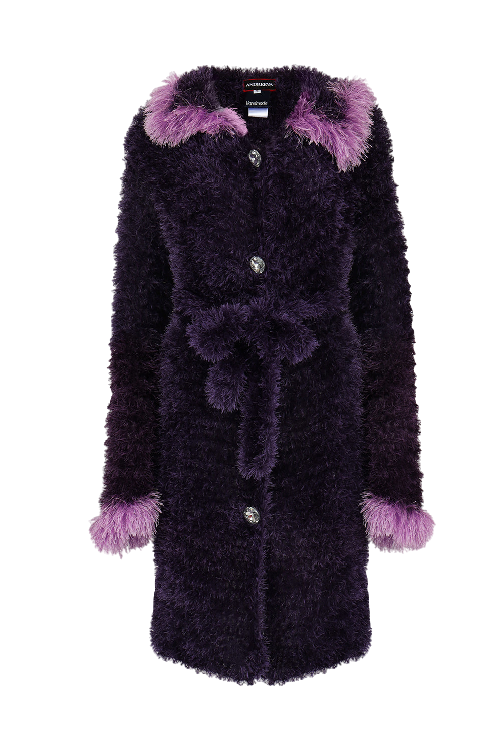 Violet Handmade Knit Cardigan von ANDREEVA