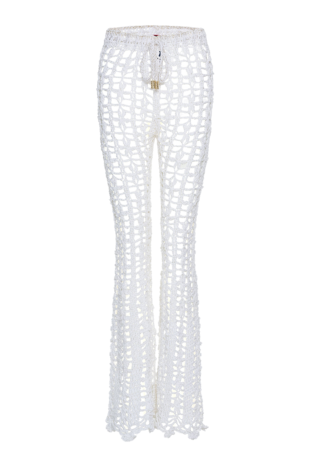 White Vanilla Handmade Crochet Pants - White - L - ANDREEVA - Knitwear White Vanilla Handmade Crochet Pants - White - L - ANDREEVA - Knitwear von ANDREEVA