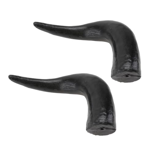 ANDRESLAD 1paar Kopfbedeckung Mit Simulierten Ochsenhörnern Headdress-requisite Für Karneval Halloween Und Mottopartys Langlebig Und Praktisch Für Kreative Bastelprojekte von ANDRESLAD