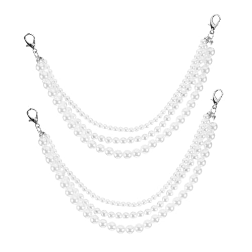 ANDRESLAD Perlen-schuhketten Für Damen Dekorative Schuh-charms Schuhketten Für Sneaker Stiefelketten Schuhschmuck Leicht Und Einfach Anzubringen von ANDRESLAD