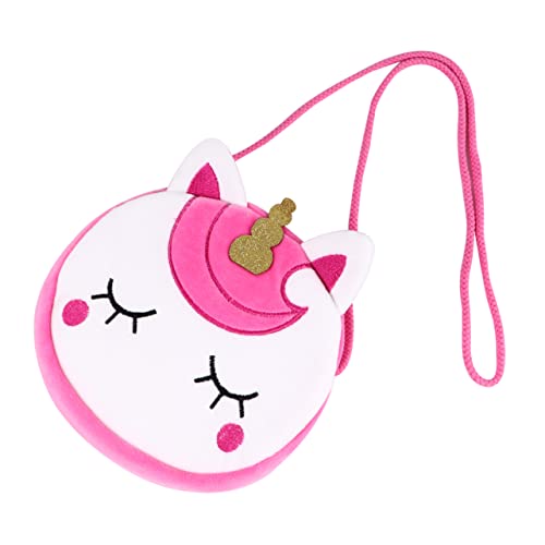 ANDRESLAD Umwängeltasche Einhornform Mit Reißverschluss Für Junge Mädchen Cartoon-Tasche Zum Tragen Schicke Aufbewahrungstasche Für Kleine Mädchen von ANDRESLAD