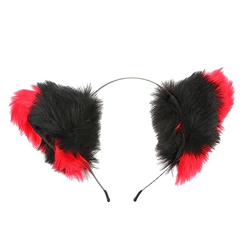 ANDRESLAD Plüsch-katzenohr-haarband Kreatives Katzen-haarband Stylisches Haarband Performance-haar-accessoire Festival-party-kopfbedeckung von ANDRESLAD