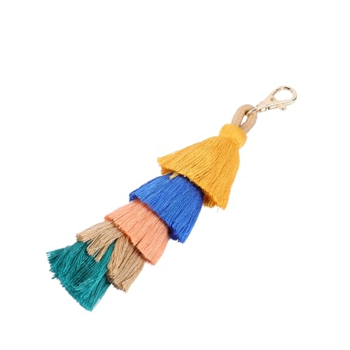 ANDRESLAD Leichte Quaste Schlüsselanhänger Charme Stil Tasche Dekorationen Schlüssel hängenden von ANDRESLAD