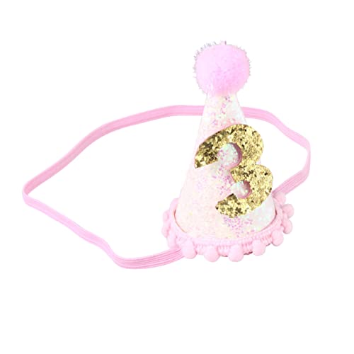 ANDRESLAD Babymütze Glitzermütze für 3-jährige Foto-requisiten für Baby-mädchen von ANDRESLAD