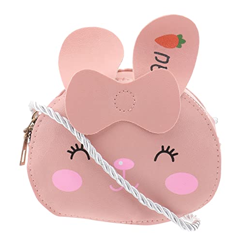 ANDRESLAD Cartoon Kindertasche Für Mädchen Kleine Schultertasche Mit Cartoon- Münztasche Mit Reißverschluss Aufbewahrungstasche Aus Weichem Material von ANDRESLAD