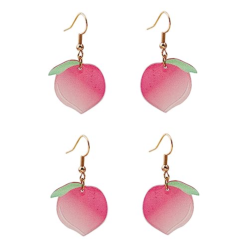 ANDRESLAD 2 Paare Chice Lady Ohrringe Leichte Ohrstecker Damen Schmuck Modisch Girlish Accessoires Elegant und Langlebig für Alltag und von ANDRESLAD