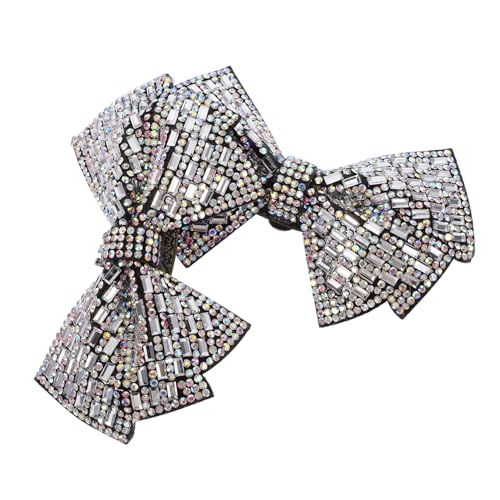 ANDRESLAD 2 Stück Abnehmbare Schleifen Schuhclips mit Strass Dekorativer Charms Schmuck für Damenschuhe Eleganter Hochzeitsschmuck für High Heels Festliche Schuhverzierung für Damen von ANDRESLAD