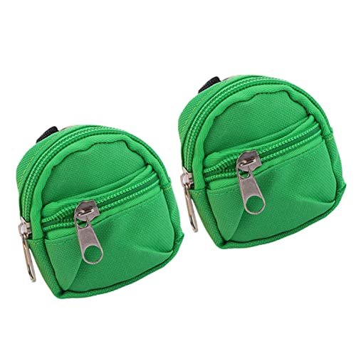 ANDRESLAD 2 Stück Mini Rucksack Mini Tasche Schlüsselanhänger Geldbörse Anhänger Geldbörse Schlüsselanhänger Rucksack von ANDRESLAD