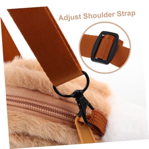 ANDRESLAD 2 Stück Niedliche Plüsch Huhn Umhängetasche Cartoon Crossbody Bag für Damen mit Einzigartigem Design Sanft und Stylisch für Freizeit Shopping und Partys von ANDRESLAD