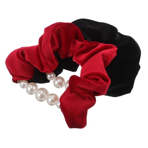 ANDRESLAD Riesiges Haargummi-set Aus Samt Große Dicke Elastische Bänder Für Frauen Und Mädchen Einzigartiger Pferdeschwanzhalter von ANDRESLAD