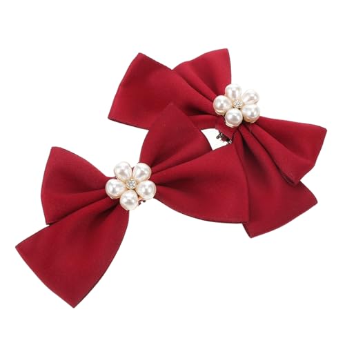 ANDRESLAD 2 Stück Schuhclips mit Schleifen Design und Kunstperlen für Hochzeits und Party Schuhe Abnehmbare Schuhschmuck Schnallen für Damen Vielseitig Verwendbar für Pumps Stiefel und ANDRESLAD 2 Stück Schuhclips mit Schleifen Design und Kunstperlen für Hochzeits und Party Schuhe Abnehmbare Schuhschmuck Schnallen für Damen Vielseitig Verwendbar für Pumps Stiefel und von ANDRESLAD