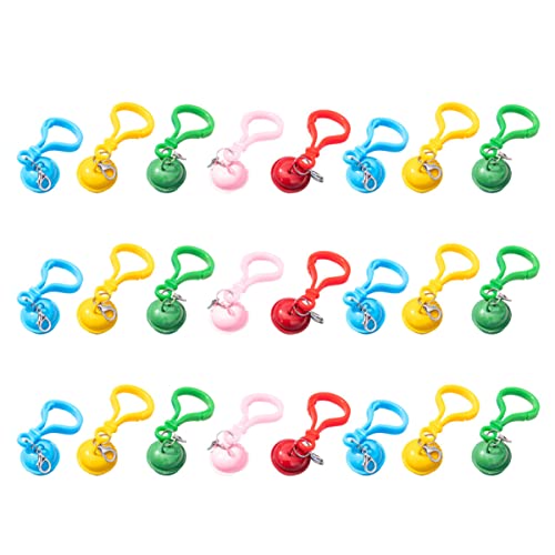 ANDRESLAD 24stücke Bunte Glocken Schlüsselanhänger Dekorative Für Taschen Und Vielseitige Verwendung Für Feste Und Persönliche von ANDRESLAD