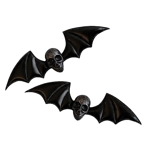 ANDRESLAD 2stücke Goth-haarspangen Mit Und Flügeln Halloween Haarschmuck Für Cosplay Punkige Accessoires Für Teenager Und Damen Langlebig Und Stabil von ANDRESLAD