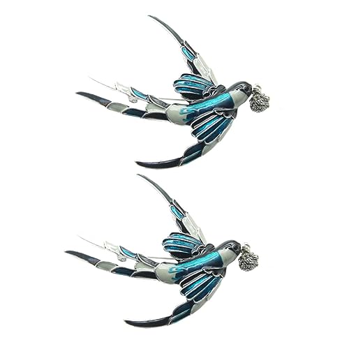 ANDRESLAD 2stücke Farbige Brustnadel Mit Glitzer-anstecknadel Elegante Broschen Für Kleidung Taschen Und Hüte Geschenk Für Damen von ANDRESLAD