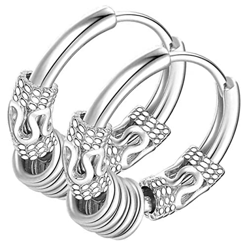 ANDRESLAD 2Stücke Herren Ohrringe mit Drachen Totems Vintage Hoops Leicht und für Partys Tägliches Tragen und Individuell ANDRESLAD 2Stücke Herren Ohrringe mit Drachen Totems Vintage Hoops Leicht und für Partys Tägliches Tragen und Individuell von ANDRESLAD