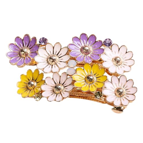 ANDRESLAD 2stücke Frühlingshaarnadeln Für Luxuriöse Haarspangen Mit Blumenmotiv Farbige Haarschmuck-accessoires Für Frisuren Für Anlässe Wie Hochzeiten Und Partys von ANDRESLAD