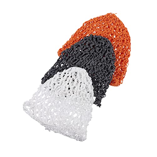 ANDRESLAD 3 Stücke Haarnetze Häkeln Mesh Schlafmütze Kappe Für Haare Bequem Stilvoll von ANDRESLAD