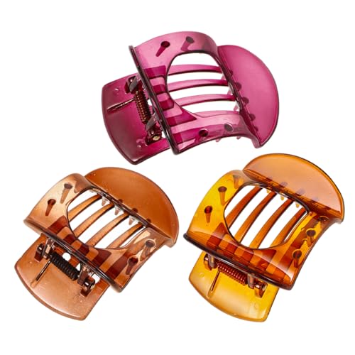 ANDRESLAD Neuartige Haarspangen 3 Stück Haarklammern mit Innenzähnen dekorative Haarklammern für Frauen modisches Haar-Accessoire für besondere Anlässe von ANDRESLAD