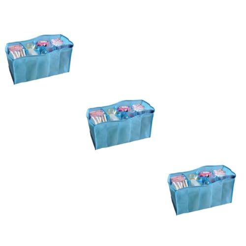 ANDRESLAD 3St Windelbeutel windeltasche aufbewahrungssack Blaue handtuchreck handtuchhaltern windeltüten Wasserflaschenhalter Aufbewahrungstasche hantuchhalter Muttertasche Wickeltasche Blue von ANDRESLAD