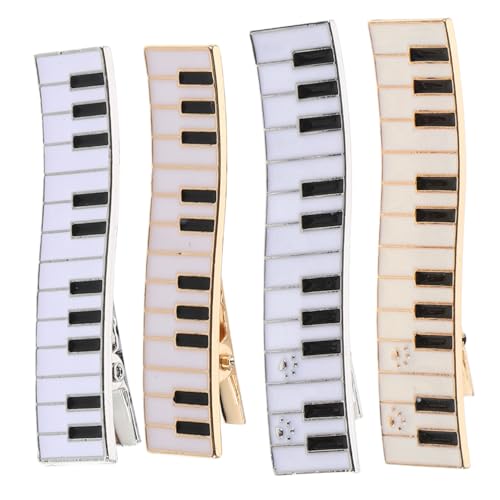 ANDRESLAD 4 Klavier-haarspangen Für Damen: Seitliche Haarspangen Aus Metalllegierung – Haarspangen in Klavierform Zur Verbesserung Ihres Looks Bei Jeder Gelegenheit von ANDRESLAD