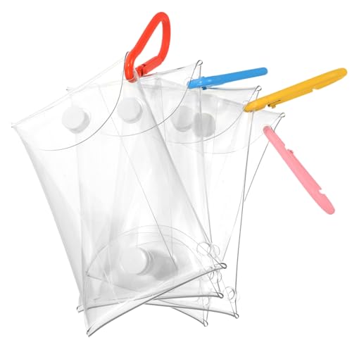 ANDRESLAD Cartoon Puppe Tasche 4 Stücke Geldbörsen Make-up Taschen Geldbörsen Lippenstift Beutel Schlüsselanhänger von ANDRESLAD