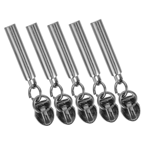 ANDRESLAD 5 Pcs Abnehmbare Reißverschlussziehung Stabiler Reißverschlusszug Ersatzbeutel Reißverschluss Ziehen Stylish Mantel Reißverschluss Zug Ersatz Gepäck Zipper Zug Ersatz von ANDRESLAD