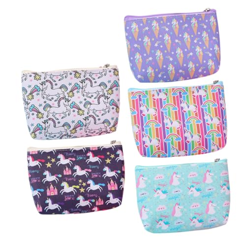 ANDRESLAD 5 Stücke Beutel Für Mädchen Geldbörse Jungen Und Mädchen Brieftasche Ändern Frauen Geldbörse von ANDRESLAD