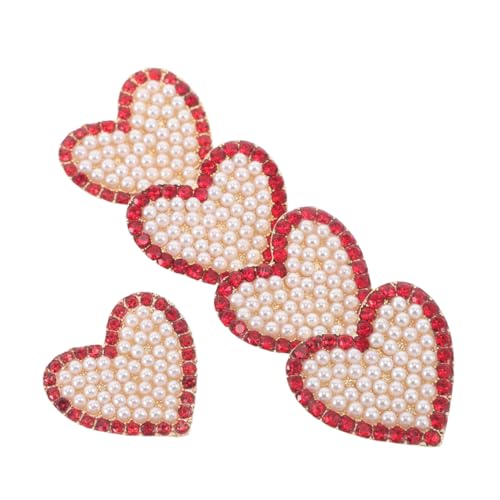 ANDRESLAD 5 Stück Vintage Herz Brosche Anstecknadel: Glitzer Strass Eingelegte Reversnadel Für Frauen - Freundschaftsaccessoire Liebeszauber - Dekoratives Accessoire Für Anzüge Kleider ANDRESLAD 5 Stück Vintage Herz Brosche Anstecknadel: Glitzer Strass Eingelegte Reversnadel Für Frauen - Freundschaftsaccessoire Liebeszauber - Dekoratives Accessoire Für Anzüge Kleider von ANDRESLAD