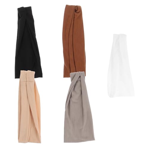 ANDRESLAD 5stücke Stirnbänder Für Damen Und Frauen Atmungsaktive Schweißbänder Aus Elastischem Material Für Yoga Sport Und Workout Mit Bequemer von ANDRESLAD