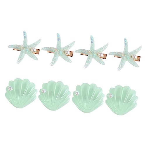 ANDRESLAD 8stücke Muschel Haarspangen Für Mädchen Kreative Haarnadeln Langlebiges Haarzubehör Süße Kopfschmuck Für Partys Und Alltag von ANDRESLAD