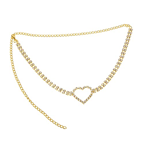 ANDRESLAD Bein Kette Damen Glänzende Oberschenkelkette Körper Schmuck für Frauen Vielseitige Beinkette für Partys und Anlässe ANDRESLAD Bein Kette Damen Glänzende Oberschenkelkette Körper Schmuck für Frauen Vielseitige Beinkette für Partys und Anlässe von ANDRESLAD