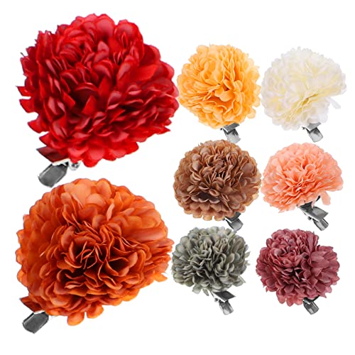 ANDRESLAD 8stücke Teiliges Boho Blumen-haarclips Für Hochzeiten Und Feste Abnehmbare Haarklammern Und Broschen Vielseitige Haarschmuck Für Bräute Und Besondere Anlässe von ANDRESLAD