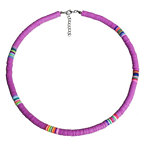ANDRESLAD Damen Halskette Personalisierte Strandkette Anhänger Kette Leicht Farbenfroh für Freizeitaktivitäten Entspannte Am Strand von ANDRESLAD