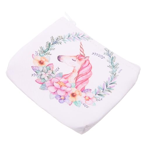 ANDRESLAD Einhorntasche Tragbar Mit Reißverschluss Für Mädchen Kleine Geldbörse Reisegeldbörse Dekorativ Für Frauen Für Schlüssel Und Münzen von ANDRESLAD