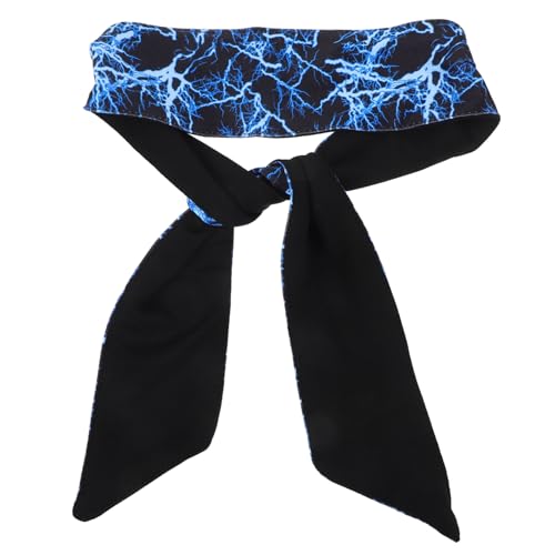 ANDRESLAD Elastic Headband Für Sport Atmungsaktives Und Rutschfestes Design Für Damen Und Herren Vielseitig Einsetzbar Beim Laufen Yoga Und Fitness Blitzblauer Farbe von ANDRESLAD