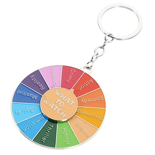 ANDRESLAD Metall Roulette Schlüsselanhänger Tasche Schlüsselanhänger Einzigartige Form Für Schlüsselanhänger Und Praktisch von ANDRESLAD