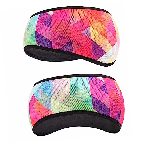 ANDRESLAD Sport Stirnband Ohrenwärmer Winterwickel Dehnbares Sport-schweißband Fahrrad-stirnband Für Radfahren Laufen Skifahren von ANDRESLAD