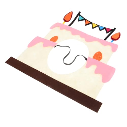 ANDRESLAD Einzigartiges Geburtstagsparty- Foto-requisite Kopfschmuck Geburtstagskuchen-hut Dekoration Für Jungen Und Mädchen von ANDRESLAD