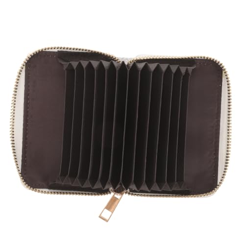 ANDRESLAD Geldbörse Mit Reißverschluss Münztasche Und Kartenbörse Damengeldbörse Mit Mehreren Fächern Kleine Clutch Aus Pu- Für Damen von ANDRESLAD