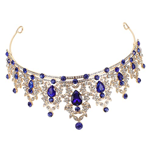 ANDRESLAD Strass Krone Hochzeit Brautschmuck Verlobungsfeier Dekorationen Frau Frau ANDRESLAD Strass Krone Hochzeit Brautschmuck Verlobungsfeier Dekorationen Frau Frau von ANDRESLAD