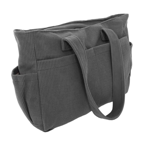 ANDRESLAD Große Canvas Umhängetasche Damen Herren Lässige Schultertasche mit Viel Stauraum Strapazierfähigem Canvas Japanischem Minimalismus für Alltag und Wochenendausflüge Robust und von ANDRESLAD