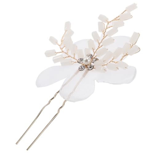 ANDRESLAD Braut-haarset Elegante Haargabel Aus Metall Haarspange Für Damen Hochzeitsaccessoires von ANDRESLAD