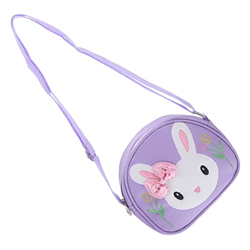 ANDRESLAD Kleine Mädchen Hasen Geldbörse Junge Mädchen Umhängetasche Zum Tragen Von Spielzeug Münzen Und Karten Praktisch Für Alltag Camping Und Reisen von ANDRESLAD