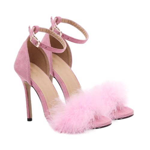 ANDRESLAD Heels Damen Sandalen Open Toe High Heels PU Material Leicht Elegant Für Party Arbeit Hochzeit Freizeit von ANDRESLAD