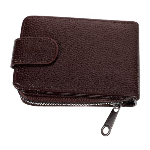 ANDRESLAD Kartenhalter Für Herren Multifunktionales Portemonnaie Mit RFID-Schutz Geräumiger Kreditkartenetui Kompakte Und Praktische Geldbörse Für Alltag Und Reisen von ANDRESLAD