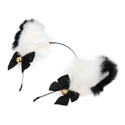 ANDRESLAD Katzenohren Haarreif Mit Glocke Kreative Cartoon Kopfbedeckung Für Partys Cosplay Und Kostüme Und Geeignet Für Erwachsene von ANDRESLAD