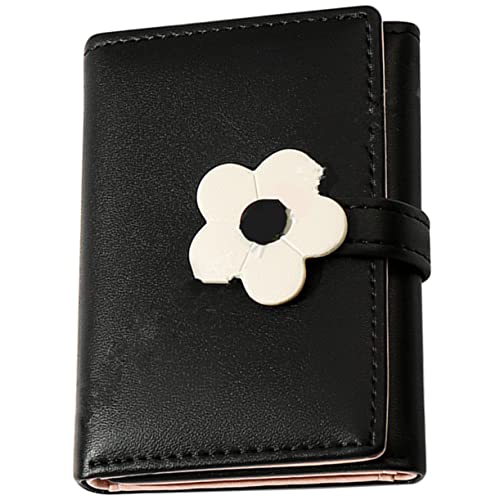 ANDRESLAD Kompakte Und Süße Geldbörse Für Mädchen Modischer -Wallet Für Schüler Pu Geldbörse Mit Blumenmuster Für Karten Und Münzen Für Alltag Und Unterwegs von ANDRESLAD